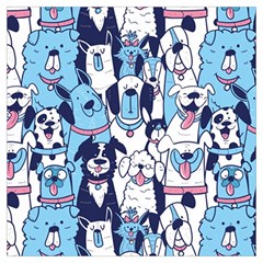 Dogs Seamless Pattern Lightweight Scarf  by Simbadda