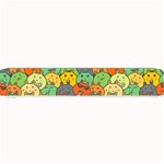 Seamless Pattern With Doodle Bunny Small Bar Mat 24 x4  Bar Mat