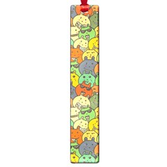 Seamless Pattern With Doodle Bunny Large Book Marks by Simbadda