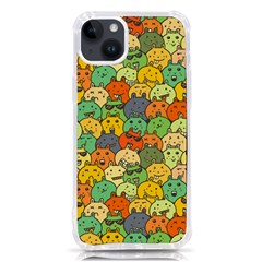 Seamless Pattern With Doodle Bunny Iphone 14 Plus Tpu Uv Print Case by Simbadda