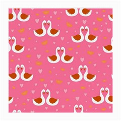 Swan Pattern Elegant Style Medium Glasses Cloth by Simbadda