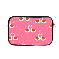 Swan Pattern Elegant Style Apple Macbook Pro 13  Zipper Case by Simbadda