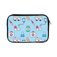 Medical Seamless Pattern Apple Ipad Mini Zipper Cases by Simbadda