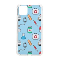 Medical Seamless Pattern Iphone 11 Pro Max 6 5 Inch Tpu Uv Print Case by Simbadda