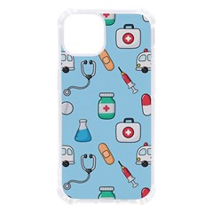 Medical Seamless Pattern Iphone 13 Tpu Uv Print Case by Simbadda