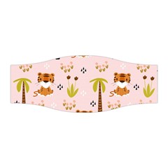 Cute Tiger Car Safari Seamless Pattern Stretchable Headband by Simbadda