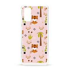 Cute Tiger Car Safari Seamless Pattern Samsung Galaxy S20 6 2 Inch Tpu Uv Case