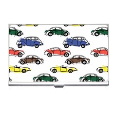 Cars Pattern Business Card Holder by Simbadda