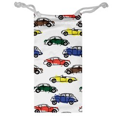 Cars Pattern Jewelry Bag by Simbadda