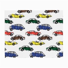 Cars Pattern Small Glasses Cloth (2 Sides) by Simbadda