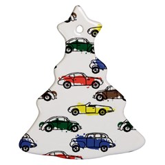 Cars Pattern Ornament (christmas Tree)  by Simbadda