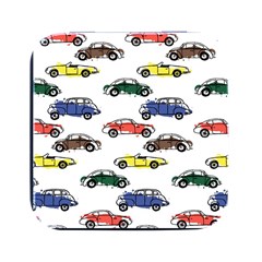 Cars Pattern Square Metal Box (black) by Simbadda