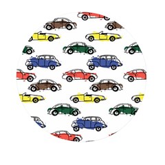 Cars Pattern Mini Round Pill Box by Simbadda