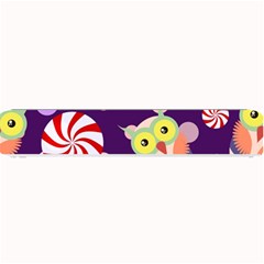 Owl Pattern Background Small Bar Mat by Simbadda