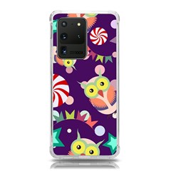 Owl Pattern Background Samsung Galaxy S20 Ultra 6 9 Inch Tpu Uv Case by Simbadda