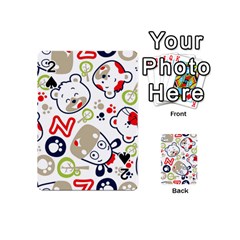 Animals Pattern Playing Cards 54 Designs (mini) by Simbadda