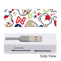 Animals Pattern Memory Card Reader (stick) by Simbadda