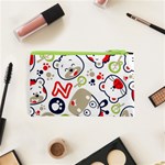 Animals Pattern Cosmetic Bag (XS) Back