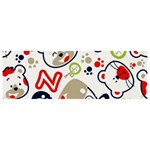 Animals Pattern Banner and Sign 9  x 3  Front