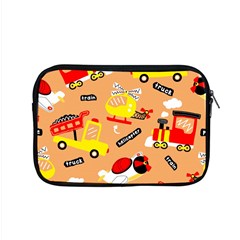 Seamless Pattern Cartoon With Transportation Vehicles Apple MacBook Pro 15  Zipper Case