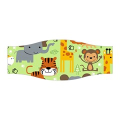 Seamless Pattern Vector With Animals Wildlife Cartoon Stretchable Headband by Simbadda