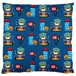 Racing-car-printing-set-cartoon-vector-pattern Standard Premium Plush Fleece Cushion Case (One Side) Front