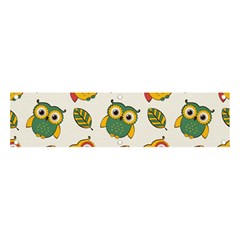 Background-with-owls-leaves-pattern Banner and Sign 4  x 1 