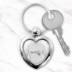 (2)dx Hoodie  Key Chain (heart) by Alldesigners