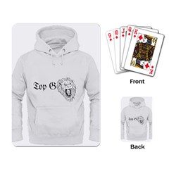 (2)dx Hoodie  Playing Cards Single Design (rectangle) by Alldesigners