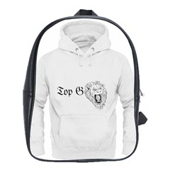 (2)dx Hoodie  School Bag (large) by Alldesigners