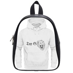 (2)dx Hoodie  School Bag (small) by Alldesigners