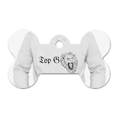 (2)dx Hoodie  Dog Tag Bone (two Sides) by Alldesigners