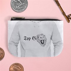 (2)dx Hoodie  Mini Coin Purse by Alldesigners