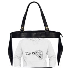 (2)dx Hoodie  Oversize Office Handbag (2 Sides) by Alldesigners