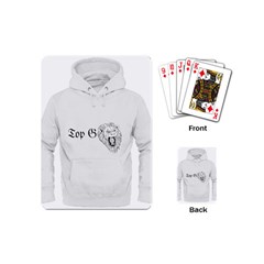 (2)dx Hoodie  Playing Cards Single Design (mini) by Alldesigners