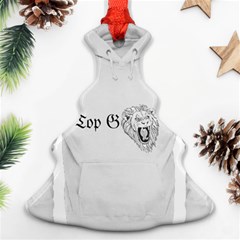 (2)dx Hoodie  Ornament (christmas Tree) 