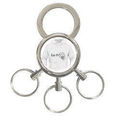 (2) 3-ring Key Chain by Alldesigners