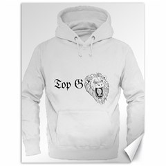 (2)dx Hoodie Canvas 18  X 24  by Alldesigners