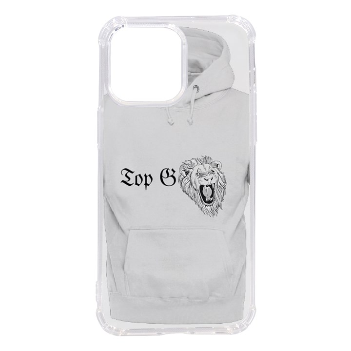 (2)Dx hoodie iPhone 14 Pro Max TPU UV Print Case