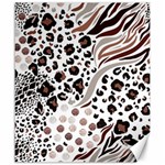 Mix Animal Skin Prints Seamless Pattern Vector Canvas 20  x 24  19.57 x23.15  Canvas - 1