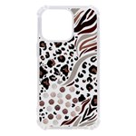 Mix Animal Skin Prints Seamless Pattern Vector iPhone 13 Pro TPU UV Print Case Front