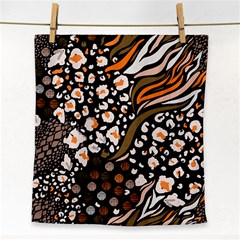 Trendy Mix Animal Skin Prints Face Towel by Simbadda