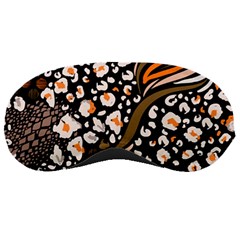 Trendy Mix Animal Skin Prints Sleep Mask by Simbadda