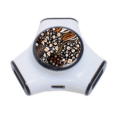 Trendy Mix Animal Skin Prints 3-port Usb Hub by Simbadda