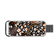 Trendy Mix Animal Skin Prints Portable Usb Flash (one Side) by Simbadda