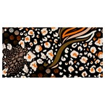 Trendy Mix Animal Skin Prints Banner and Sign 4  x 2  Front