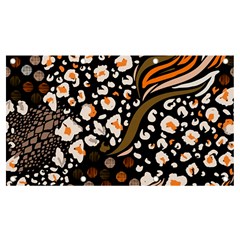 Trendy Mix Animal Skin Prints Banner And Sign 7  X 4  by Simbadda