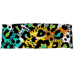 Seamless Leopard Wild Pattern Animal Print Body Pillow Case Dakimakura (two Sides) by Simbadda