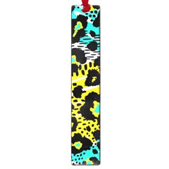 Seamless Leopard Wild Pattern Animal Print Large Book Marks by Simbadda