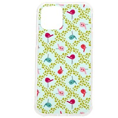 Birds Pattern Background Iphone 12 Pro Max Tpu Uv Print Case by Simbadda